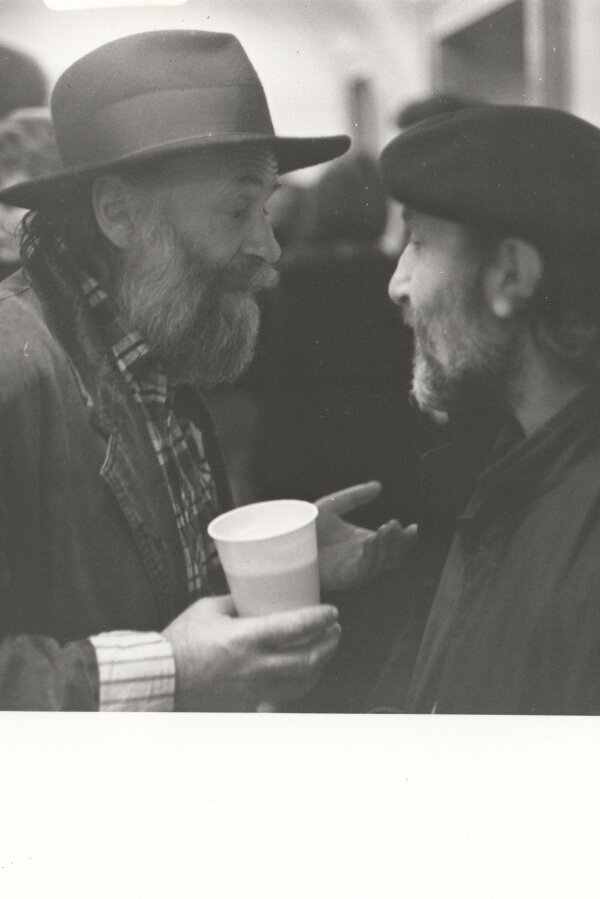 zleva Jiří Pecha, Lefteris Joanidis